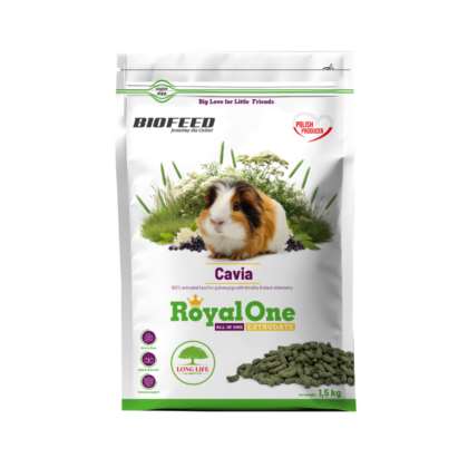 Pokarm świnka morskia BIOFEED ROYAL ONE CAVIA 1,5k