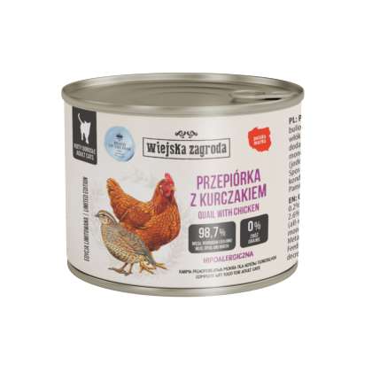 Wiejska Zagroda Przepiórka z Kurczakiem 180g