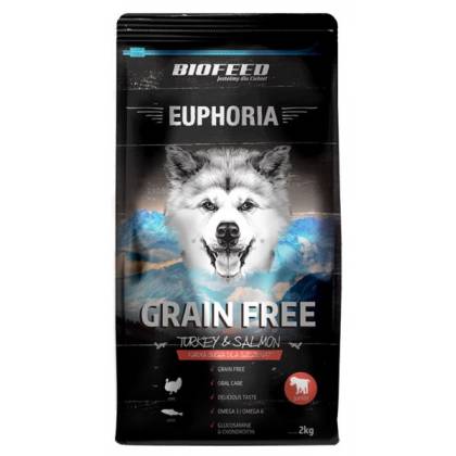 Euphoria JUNIOR Grain Free Indyk&Łosoś 2 kg
